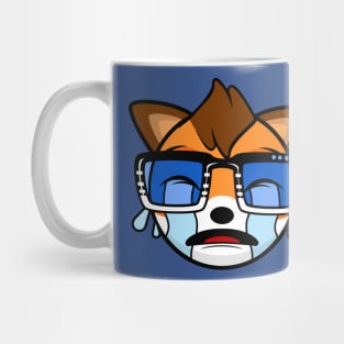 Crying Fox Robin Mug